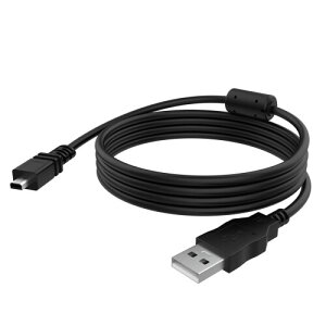 UC-E6 USB �J�����ڑ��P�[�u�� Nikon �f�W�^����჌�t D7200 D7100 D5500 D5300 D5200 D5100 D5000 D3300 D3200 D750 / Nikon Coolpix S �V���[�Y�Ή� �����ʐ^�]���P�[�u�� 480Mbps ���ϋv �A���~�����R�l�N�^ 1m