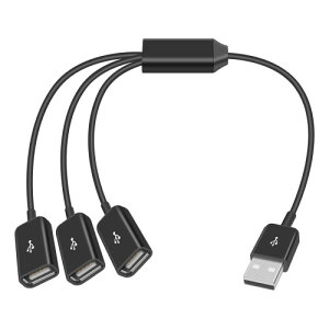Duttek USB  P[u USB 2.0 Y^P[uA3 in 1 USB 2.0 Type A 1 IX 3 X Y Xvb^[GNXeV[dP[uAPC/[d/m[gp\R/UfBXNpAf[