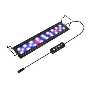 hygger Cg 30cm~45cmΉ LED 30CM 40CM 45CM 3Ɩ[h 5iK邳 3^C}[t ANAECg XCh MыCg p 24LED Ϗ܋ 琬 ȃGl 