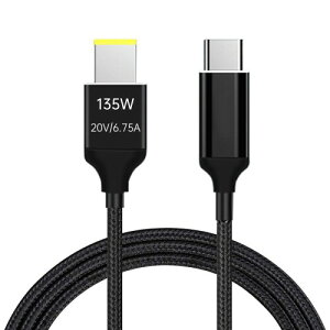 Sisyphy USB-C to DC 11×4.5 mm Lenovo Ή ϊ }[dA_v^ A20V 135w PD USB-C[dKv [Type-cP[uKvALenovo Ή ThinkPad Ή B50 G40 G50 G51 G70 S21e S41 T470 T470S T460 T450 T440 T570 XΉ