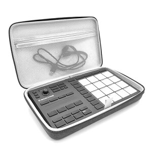 Musiin �n�[�h�V�F���g���x���P�[�X Native Instruments Maschine Mikro MK3 �h�����R���g���[���[�Ή��A�i���O�f�o�C�X�J�o�[�x���x�b�g�C���e���A (�O���[)