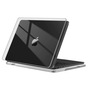 For MacBook Air 15�C���` �P�[�X M5 M4 M3 M2 �`�b�v 2026 2025 2024 2023 �N���� �S�ʕی� �y�� �w��h�~ �Ϗ�? �ی�P�[�X A3448 A3241 A3114 A2941�Ή��}�b�N�u�b�N�G�A�[ �P�[�X 15�C���`�n�[�h�J�o�[ (�N
