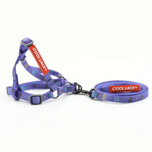 COOL LACE Dog Harness Leash n[lX̑ϋv̂錢ЂŒ߉\Ȍ̎֌E^pn[lX (XS, Blue Pet)