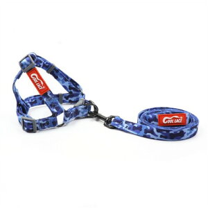 COOL LACE Dog Harness Leash n[lX̑ϋv̂錢ЂŒ߉\Ȍ̎֌E^pn[lX (S, Blue Bone)