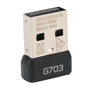Vbestlife USB���V�[�o�[�ALOGitech G703 for LIGHTSPEED�p�A�|�[�^�u��2.4GHz���C�����X�v���O�A���h�v���C�ϋv���}�E�X�A�_�v�^�[���V�[�o�[