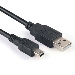 USB MiniB �P�[�u�� USB2.0 �f�[�^�]�� �[�d USB A �I�X to miniB �I�X �f�W�J�� �h���C�u���R�[�_�[ �|�[�^�u��HDD PlayStation�Ή� USB�P�[�u�� (2M)