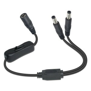 Duttek DCdP[u 2P[u, DC5.5x2.1mm YXvb^[p[P[uAOa5.5mm a2.1mm 1X2IXR[hY^򉄒P[u304XCb`tCCTVĎJALEDXg