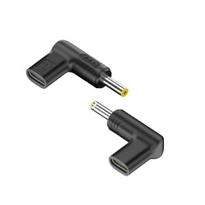 LeTradeJP Type C DC ϊA_v^[ یEpeIvVΉ m[gPC 100W [d USBPD ϊA_v^[ DCd 1 (5.5*2.5mm(19.5V))