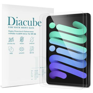 DIACUBE iPad Mini 8.3�C���` ��6����p 8H�d�x �K���X�R�[�e�B���O���ꂽPET�f�ރt�B����93%���ߗ� HD�N���A ���^�b�`���x �w��h�~ �C�A�h�~ ����Ȃ� ���t���ȒP