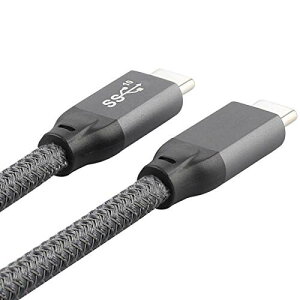 UC-124XgB 0.5M 10Gbps USB-C USB3.1^CvCGen2IX-IXf[^rfI100WP[ui^ubgAdbAbvgbvpE}[J[tj