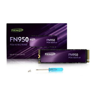 Fikwot FN950 2TB SSD NVMe 1.4 M.2 2280 PCIe Gen4 x4 SSD őǍ4800MB/s ő发4500MB/s ϋv PS5mFς [J[5Nۏ