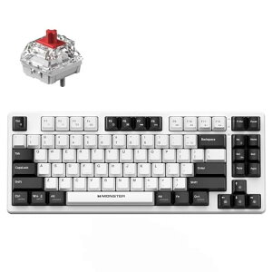 Monster Q[~OL[{[h LL[{[h 85% Ԏ Âȃ^CsO L[{[h  RGB obNCg USB|[gRGBCg ϋvXCb` PCB L[Lbv  Mac Windows LinuxΉ(Ԏ)