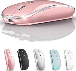 Bluetooth �}�E�X iPad Pro iPad Air Mac MacBook Pro MacBook Air MacBook ���C�����X �}�E�X �m�[�g�p�\�R�� Chromebook Win8/10/11 HP DELL PC�p (���[�Y�S�[���h)