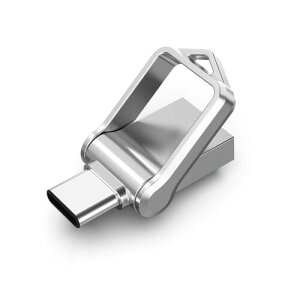 KOOTION USB32GB Type C USB3.0 2in1 OTG fA [XeBbN L[Ot  h360x]fUC tbVhCu f[^] X}z/Windows/m[gp\