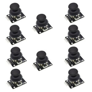 10PCS PS2 Game Joystick Axis Sensor Module Biaxial Button Control Joystick Shield