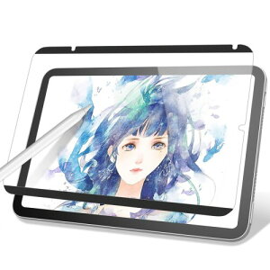 PC�t�B���^�[���H�[ iPad mini 7 / mini 6 (��7���� 2024 / ��6���� 2021) �p ���E�� �y�[�p�[���C�N �t�B���� �}�O�l�b�g �^�C�v ���̂悤�ȕ`���S�n ���˖h�~ �ی�t�B����