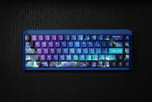 Mechkeys Utyping UT65 HE �Q�[�~���O�L�[�{�[�h ���J�j�J���L�[�{�[�h �L���L�[�{�[�h 0.01mm�܂ł̍����g���K�[ 68�L�[ ���{��z��X 65%�T�C�Y CNC�A���~�\�� (���~)