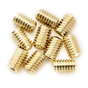 Musiclily Pro M4x6mm �X�e�����X���m�u�r�X �~���K�i�Z�p���t���~�߃l�W �G���L�M�^�[/�x�[�X �S���[�h(10�{�Z�b�g)