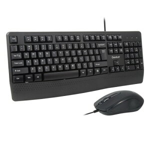 HUO JI �L�[�{�[�h �}�E�X�Z�b�g USB�L�� �É� �p��z�� �t���T�C�Y �e���L�[�t�� �p�[�����X�g�t�� �����u���� �h�� �G���S�m�~�N�X �L���}�E�X �I�t�B�X/�Q�[�� Windows/Mac �Ή� �i�u���b�N