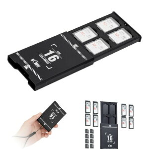 KIWIFOTOS [J[hP[X ^ 8 SD SDHC SDXC J[h + 8 Micro SD TF MSDJ[h [\ e SDJ[hP[X y gѕ֗ h~[vt JANZT[ ubN