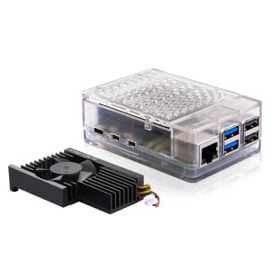 GeeekPi ABS P[XARaspberry Pi 5 pAArmor Lite V5 ANeBu N[[tARaspberry Pi 5 P[XARaspberry Pi 5 4GB/8GB pA Raspberry Pi 5 ANeBu N[[Ή (NA)