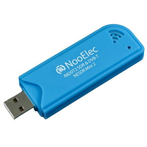 Nooelec NESDR Mini 2 USB RTL-SDR�����ADS-B���V�[�o�Z�b�g�ARTL2832U�����R820T2�`���[�i�AMCX���́B ESD�ی�@�\�������������SDR�\�t�g�E�F�A�p�b�P�[�W�ɑΉ�������R�X�g�̃\�t�g�E�F�A�����B