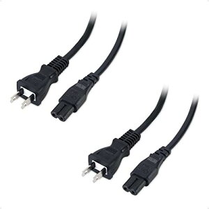 Cable Matters 2{Zbg ACdP[u - 2mAKl^ 2s\Pbgi125V 7AΉj IEC60320 C7 KlP[u dR[h