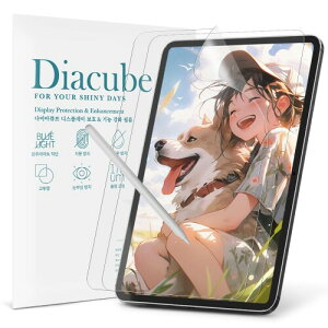 DIACUBE iPad ��11����(A16�j11�C���` 2025/��10���� 10.9�C���` 2022�p �y�[�p�[�t�B�[�����e�N�X�`���t�B����99% �R��, ���̎���, �A���`�O���A�}�b�g, ���˖h�~, �C�A�h�~, �w��h�~, ���t����