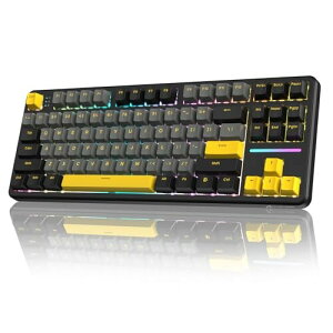 ATTACK SHARK×MAMBASNAKE X87 Q[~OL[{[h u[x[XCb` KXPbg}Eg jA PBT3FL[LbvOEMJX^}CY  RGB 3ڑ[h 2.4G/Bluetooth/USB-C TFTXN[ zb