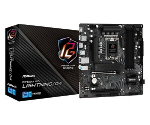 ASROCK B760M PG Lightning/D4 Intel B760 LGA 1700 micro ATXB