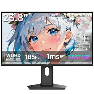 KTC 24�C���` �Q�[�~���O���j�^�[ WQHD 185Hz Fast IPS 1ms H24T7