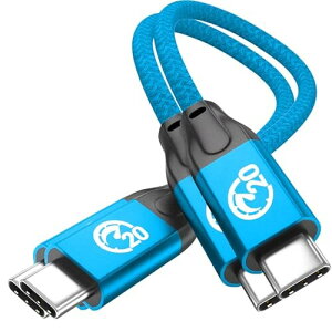 UseBean USB C & USB Cケーブル0.2M(2本セット)USB Type-Cケーブル,4K/60Hz映像出力 Type C充電ケーブル MacBook Pro, iPad Pro/Mini, Galaxy S23 S24, Pixel, Sony等USB-C機種対応