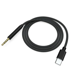 USB C to 2.5mm �I�[�f�B�I�P�[�u�� Bose 700/QC25/QC35/QC35 II/QC45 �w�b�h�z���Ή� ? Samsung Galaxy/Google Pixel/iPad Pro/Android USB-C�@��Ή� �L���ڑ� 1.4m