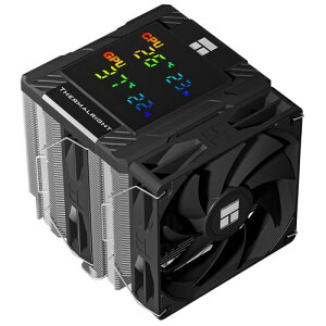 Thermalright Peerless Assassin 120 Digital Black CPU �G�A �N�[���[�A�f�W�^�� �X�N���[�� �g�b�v �J�o�[�A6 �q�[�g�p�C�v �R���s���[�^�[ CPU �N�[���[�AAM4/AM5�AIntel LGA1700/1851/1150/1151/1200 �p�APC �N�[��