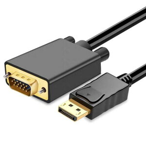 Displayport - VGA A_v^[A1.8m/70.9 C` DP - VGA A_v^[ P[uAbvgbvAPCAerAvWFN^[ƌ݊
