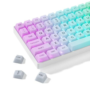 �L�[�L���b�v 133�L�[ Womier �_�u���V���b�g ������4.0 PBT ������ �L�[�L���b�v �T�C�h���� Cherry �v���t�@�C�� ���J�j�J���L�[�{�[�h�p (�z���C�g)