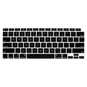 ProElife �����^�L�[�{�[�h�J�o�[�X�L�� 2021-2020 MacBook Air 13�C���`���f�� A2337 Apple M1 Chip A2179 (U.S ���C�A�E�g) �^�b�`ID�A�N�Z�T���[�t���L�[�{�[�h�V���R���ی�X�L��(�u���b�N)