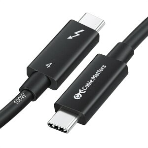 Cable Matters 40Gbps Thunderbolt 4 P[u - 2mAActive T_[{g4 P[uA100W[d E8KrfIΉAUSB4 / Thunderbolt 3 / USB-CɊSΉ