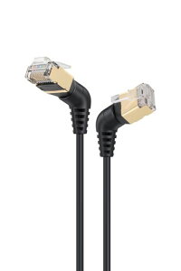 LANP[u CAT8 2m 2{ RJ45 RlN^ 360°] L^ p ׂP[u JeS[8 40Gbps/2000MHz FTP CAT8 C[TlbgP[u ܐ܂h~ V[h T[o[ Ɨl Ɩ(2m 2{