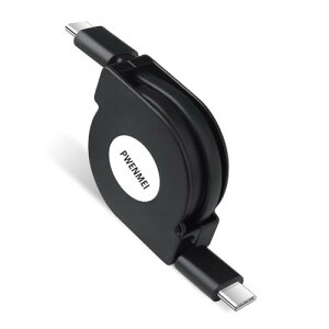 PWENMEI PD60WLk莮USB C-USB C }[d܂Ȃ RpNg [Ή ^Cvc AhCh P[u Type-c X}z PDP[u Androidf[^]Macbook [dR[h iPhone16/15/15 pro/15pl