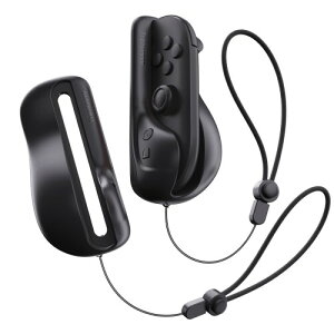 TRANSNOVO Switch2�p�̃Q�[���}�E�X �W���C�R���ɓK������}�E�X�O���b�v �}�E�X�z���_�[ �X�g���b�v�t�� Home�Ereturn�L�[�t�� �l�ԍH�w ���萫���� ���h�~�p�b�h �����Z�b�g(�u���b�N)
