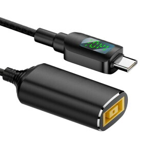 NFHK �����`�W���b�N Thinkpad X1 ���� USB-C �^�C�vC �d�� 140W �X�}�[�g LED �f�B�X�v���C�[�d�P�[�u�� �m�[�g�p�\�R�� �d�b�p PD9V/5V/20V/7A