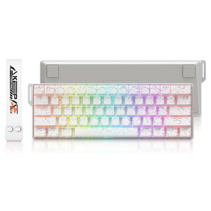 DAREU COOL60 0.01mm ���s�b�h�g���K�[�Ή� �Q�[�~���O�L�[�{�[�h �L��8000hz�|�[�����O���[�g ���C�X�C�b�` �z�b�g�X���b�v SOCD�Ή� �e���L�[���X 60%�p��z�� ��/�z���C�g