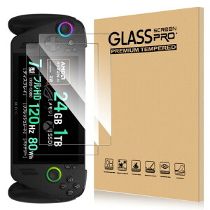 For ASUS ROG Xbox Ally/ROG Xbox Ally X �K���X�t�B���� �ی�t�B���� �w��h�~ 9H�d�x salywin �Ռ��ی� �������ǂ� �������� �C�A�[�� ��U�h�~ ROG Xbox Ally/ROG Xbox Ally X RC73XA-Z2E24G1T �p ��ʕی�t�B��