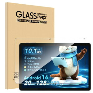 For HiGrace G13A/TechZen HT20/Wpawa HT-10A/VASOUN M10/TAB 10 MAX �K���X�t�B���� AUDASO TechZen HT20/Wpawa HT-10A �^�u���b�g 10�C���` �Ή� �ی�t�B���� �����x 9H �w��h�~ �C�A���X �����ߗ� ��U�h�~�����z��