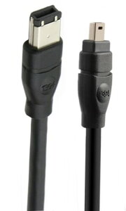 VECASDEN FireWire 6�s����4�s���P�[�u�� IEEE1394 FireWire �Ή��f�W�^�� �J����/�r�f�I�J�����ڑ��P�[�u�� 1.8M