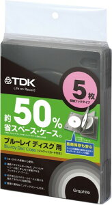 TDK Blu-rayp ȃXy[X[P[X 5[ubN^Cv Ot@CgJ[ CASE-BDB5GR1A
