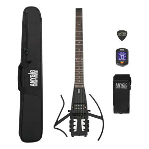 Anygig �g���x�� �G���L�M�^�[ Headless ? �|�[�^�u���Œ��y�ʁE�É��A�t���X�P�[��25.5�C���` ���[�Y�E�b�h�w�A�~���n���o�b�J�[�A�M�O�o�b�O�A���E���X�^���h�ȂǕt���i�ꎮ �������p