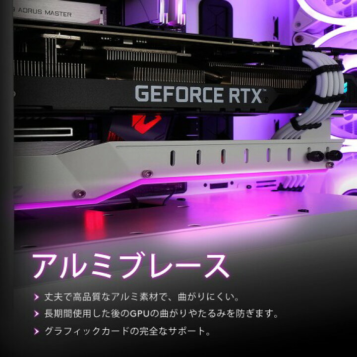 楽天市場】EZDIY-FAB 汎用ビデオカードホルダー GPUブレースサポート 