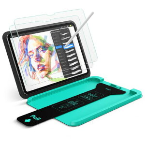 ESR 2������ �y�[�p�[�^�b�`�X�N���[���ی�t�B���� iPad Pro 11�C���`�iM4/M5�j 2024/2025�Ή� �ČRMIL�K�i�ی� 9H�����K���X UltraFit�g���C �����S�n�}�b�g���� �������݁E�`��ɍœK ���˖h�~